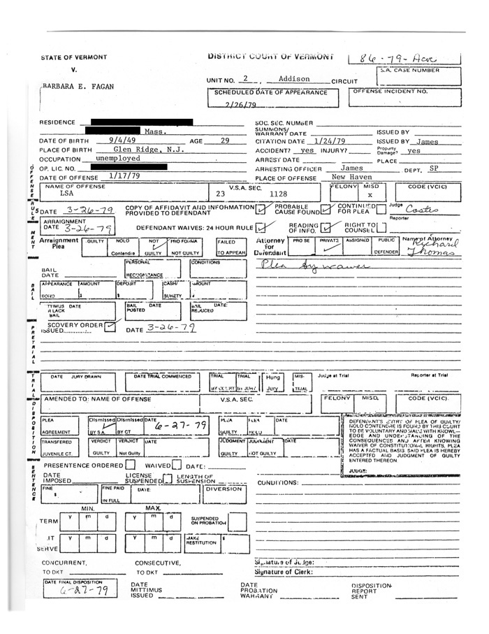Barbara Kurth DUI #3 01/17/79 Page 5 of 5