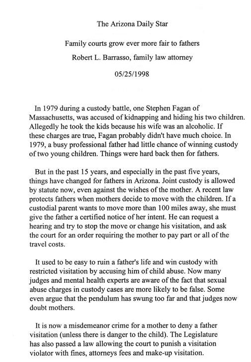 Arizona Daily Star 05/25/98 Page 1 of 1