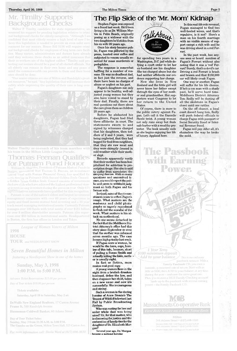 Milton Times 04/30/98 Page 1 of 1